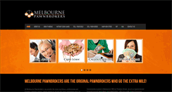 Desktop Screenshot of melbournepawnbrokers.com.au